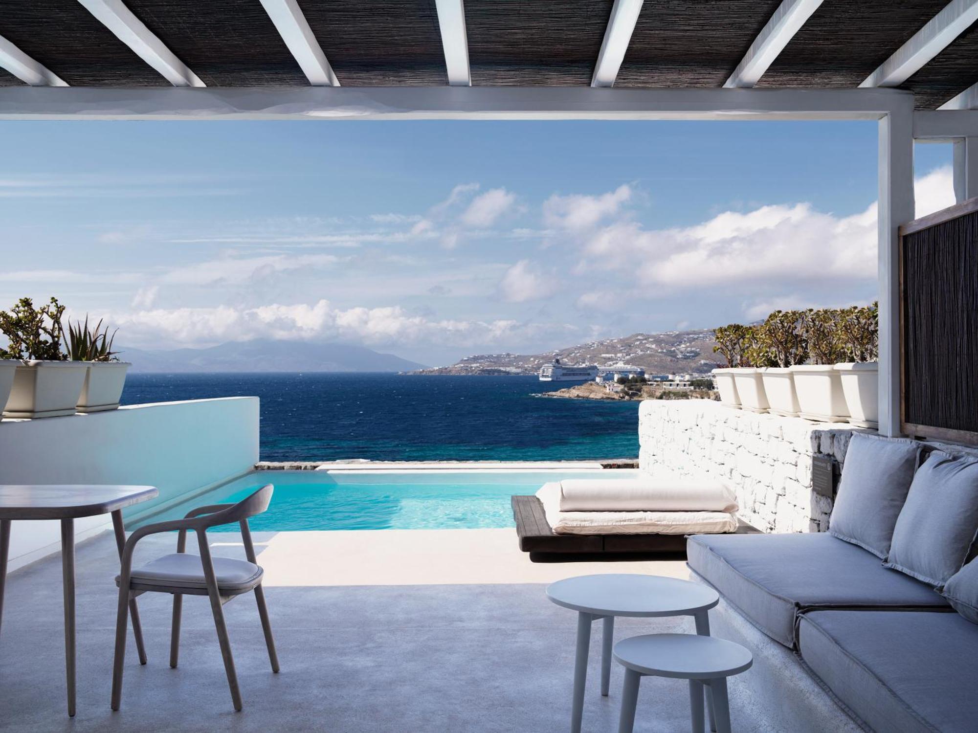 米科诺斯地球套房酒店 Mykonos Town 外观 照片